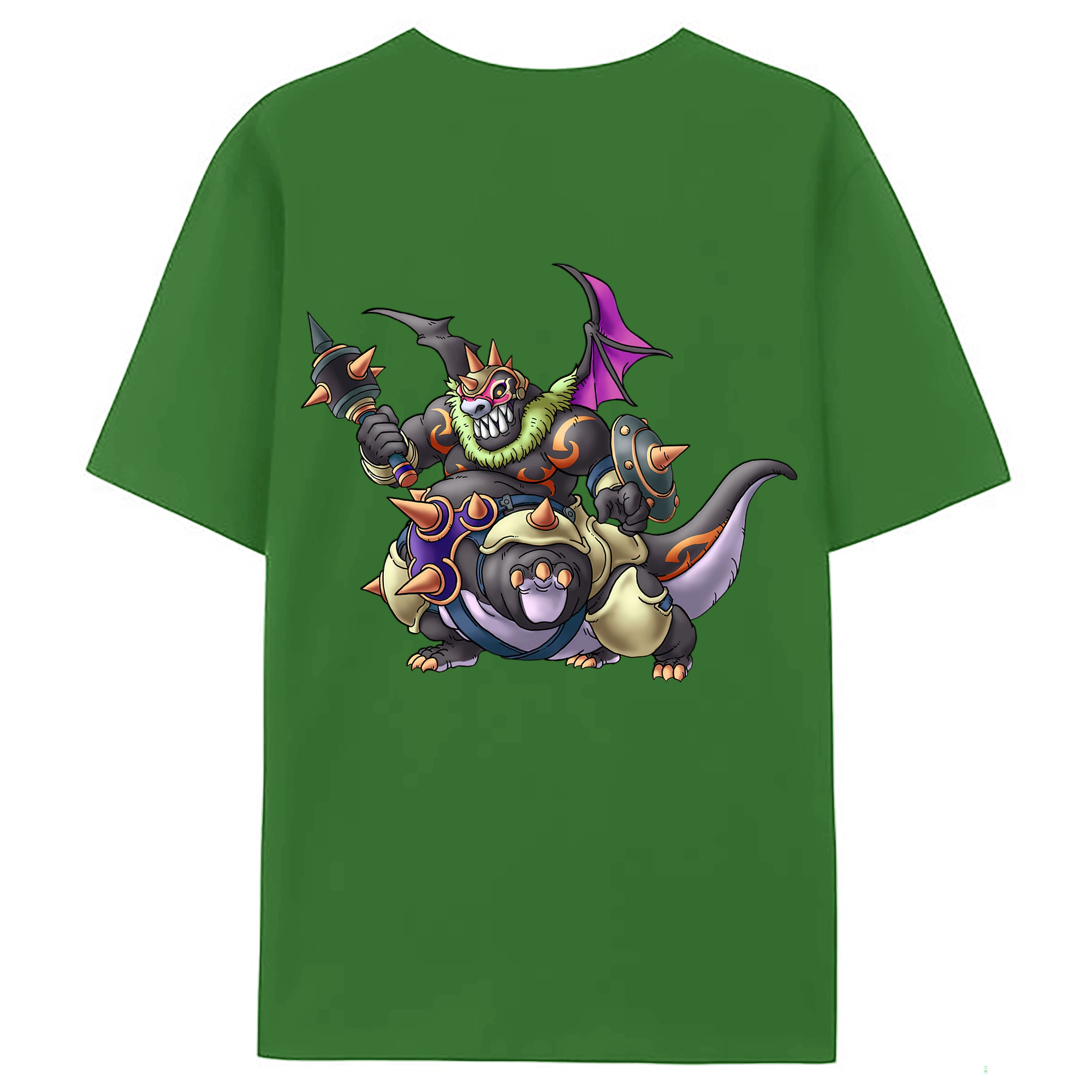 （画像用） ドラゴンクエスト Doragon Kuesuto Dragon Quest レディース半袖Tシャツ(バックプリント)